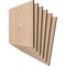 Ekena Millwork 7 3/4W x 7 3/4H x 1/4T Wood Hobby Boards, Red Oak, 6PK HBW08X08X250BRO - alternate 4